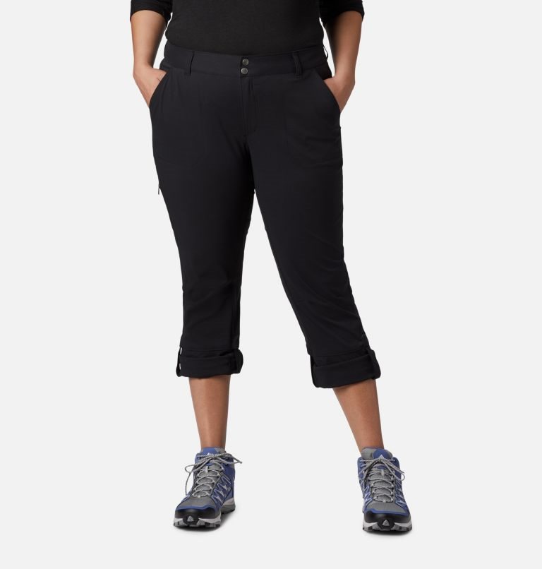 Women's Columbia Saturday Trail Stretch Pants Black | Plus Size CA-K834C